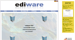 Desktop Screenshot of ediware.de