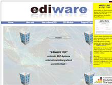 Tablet Screenshot of ediware.de